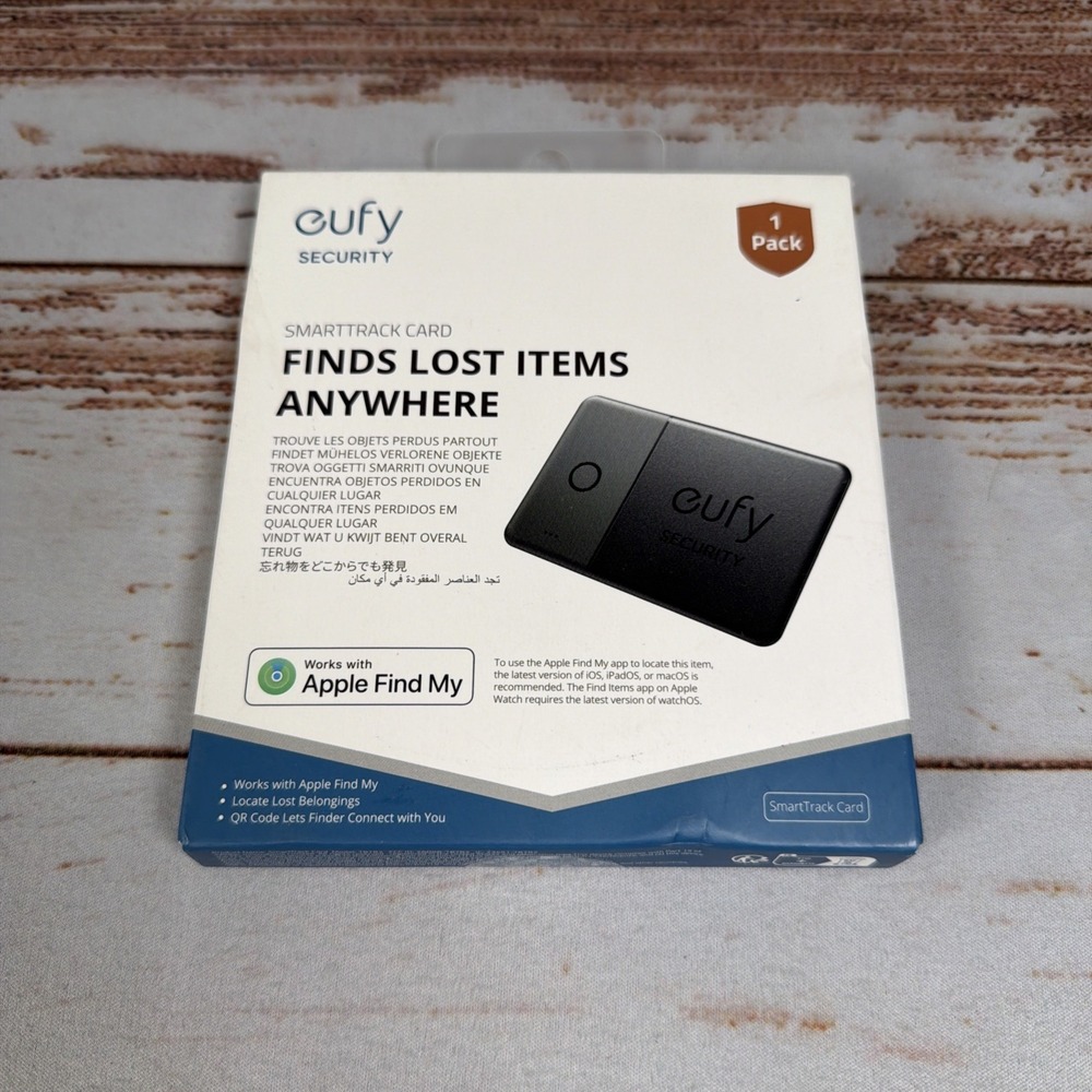 Eufy Security SmartTrack Link Bluetooth Key Finder Tracker Works Apple Find My